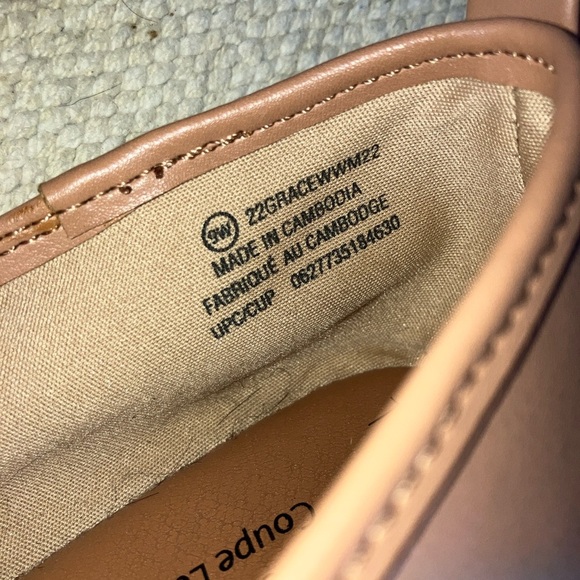 Time and Tru 9 wide fit Women's dusty rose /Nude Ballet Flats with Bow - Picture 3 of 16